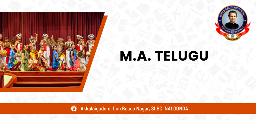 M.A Telugu